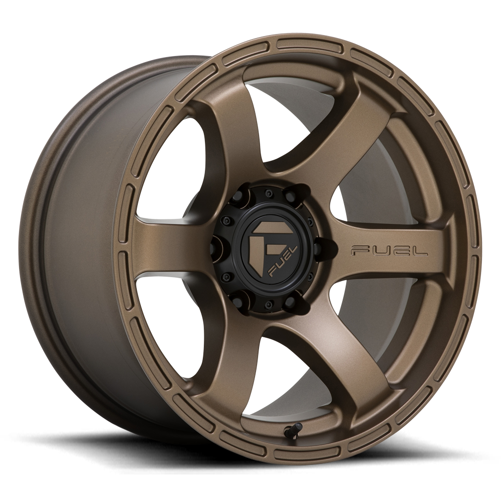 Aluminum Wheels 17X9 Rush D768 Matte Bronze Fuel Off Road Wheels