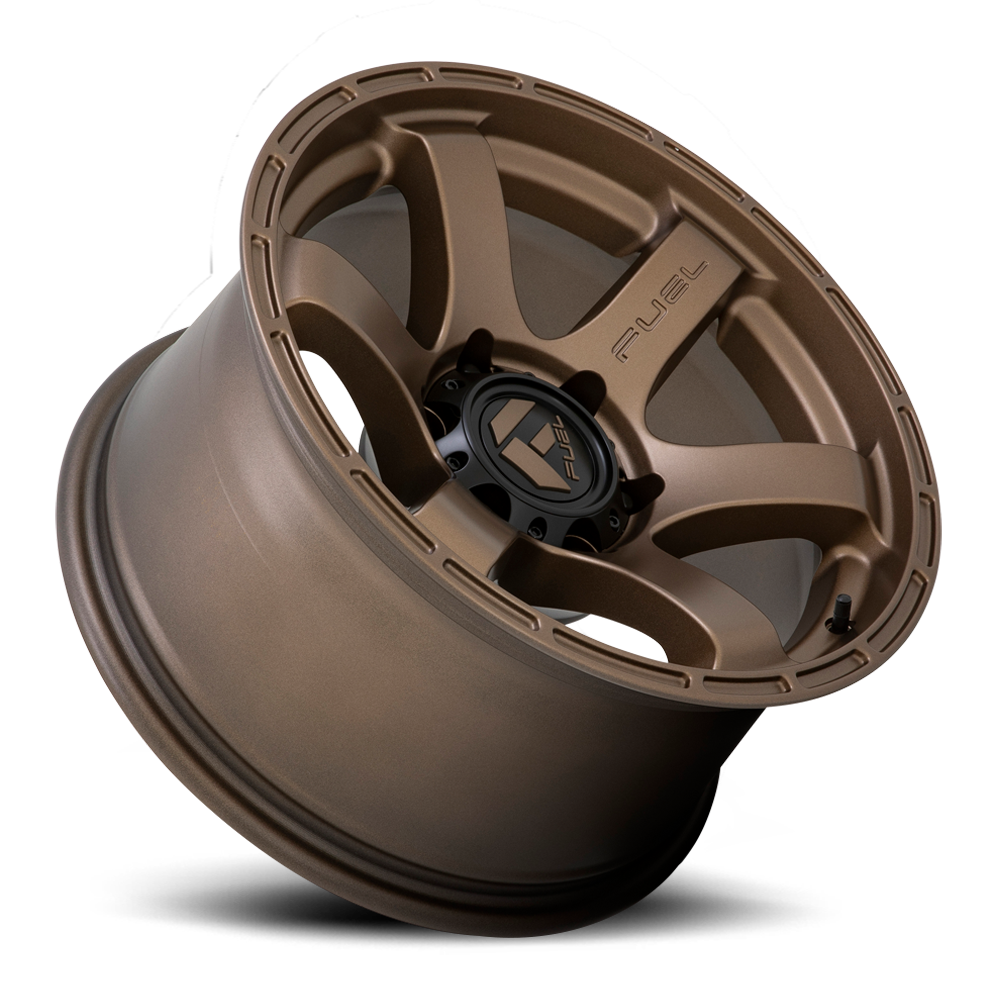 Aluminum Wheels 17X9 Rush D768 Matte Bronze Fuel Off Road Wheels