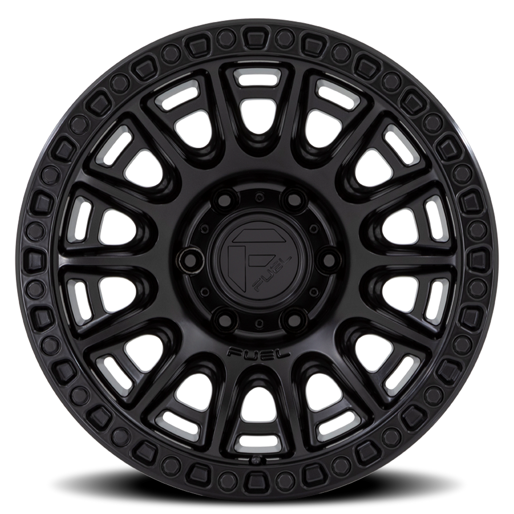 Aluminum Wheels 20X9 Cycle D832 Blackout Fuel Off Road Wheels