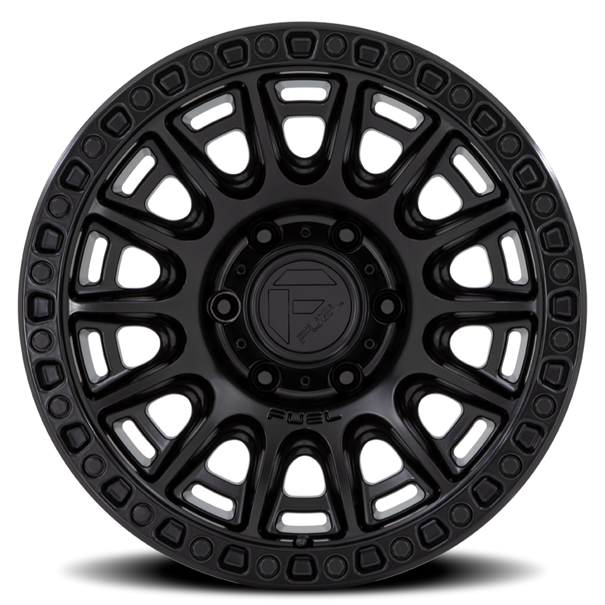 Aluminum Wheels 20X9 Cycle D832 Blackout Fuel Off Road Wheels