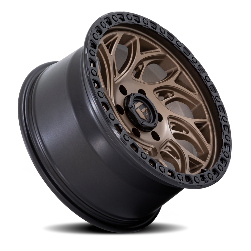 Aluminum Wheels 20X9 Runner OR D841 Bronze/Black Ring Fuel Off Road Wheels