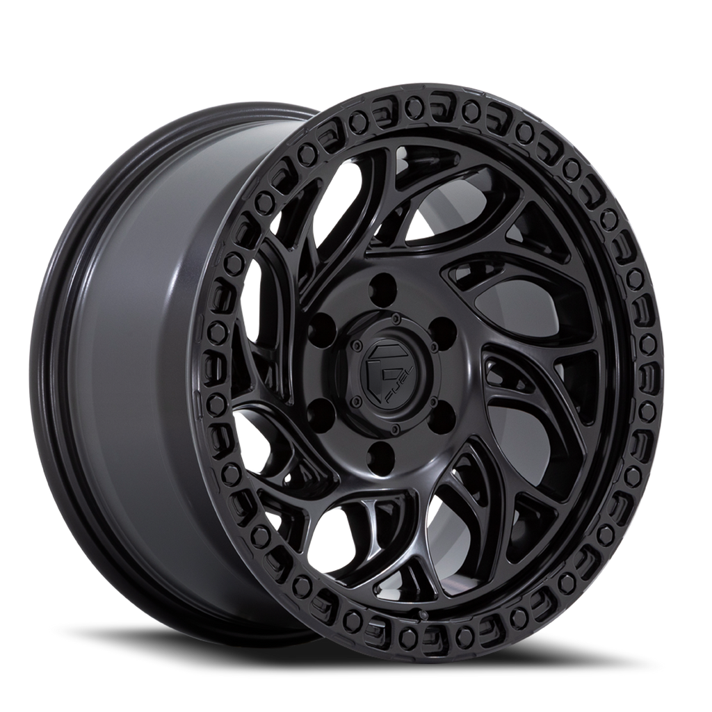 Aluminum Wheels 17X9 Runner OR D852 Blackout Fuel Off Road Wheels