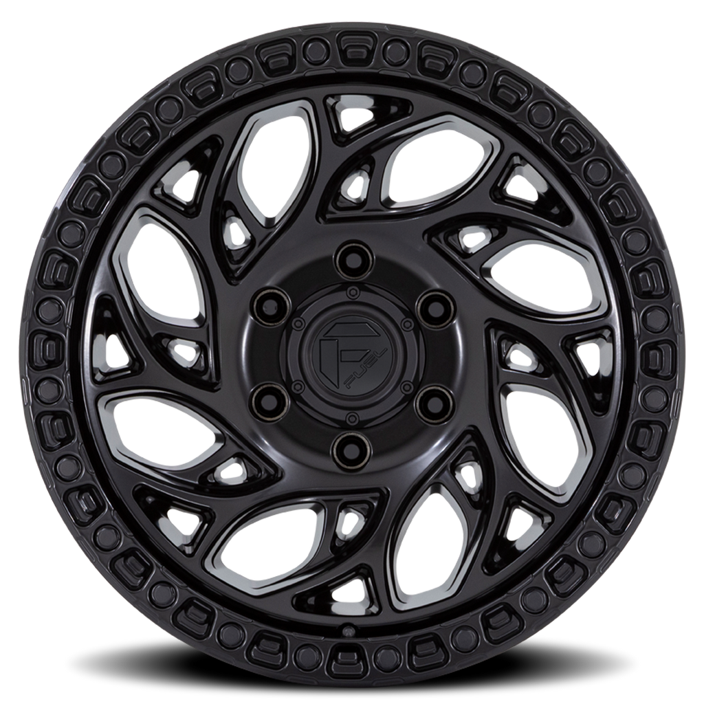 Aluminum Wheels 17X9 Runner OR D852 Blackout Fuel Off Road Wheels