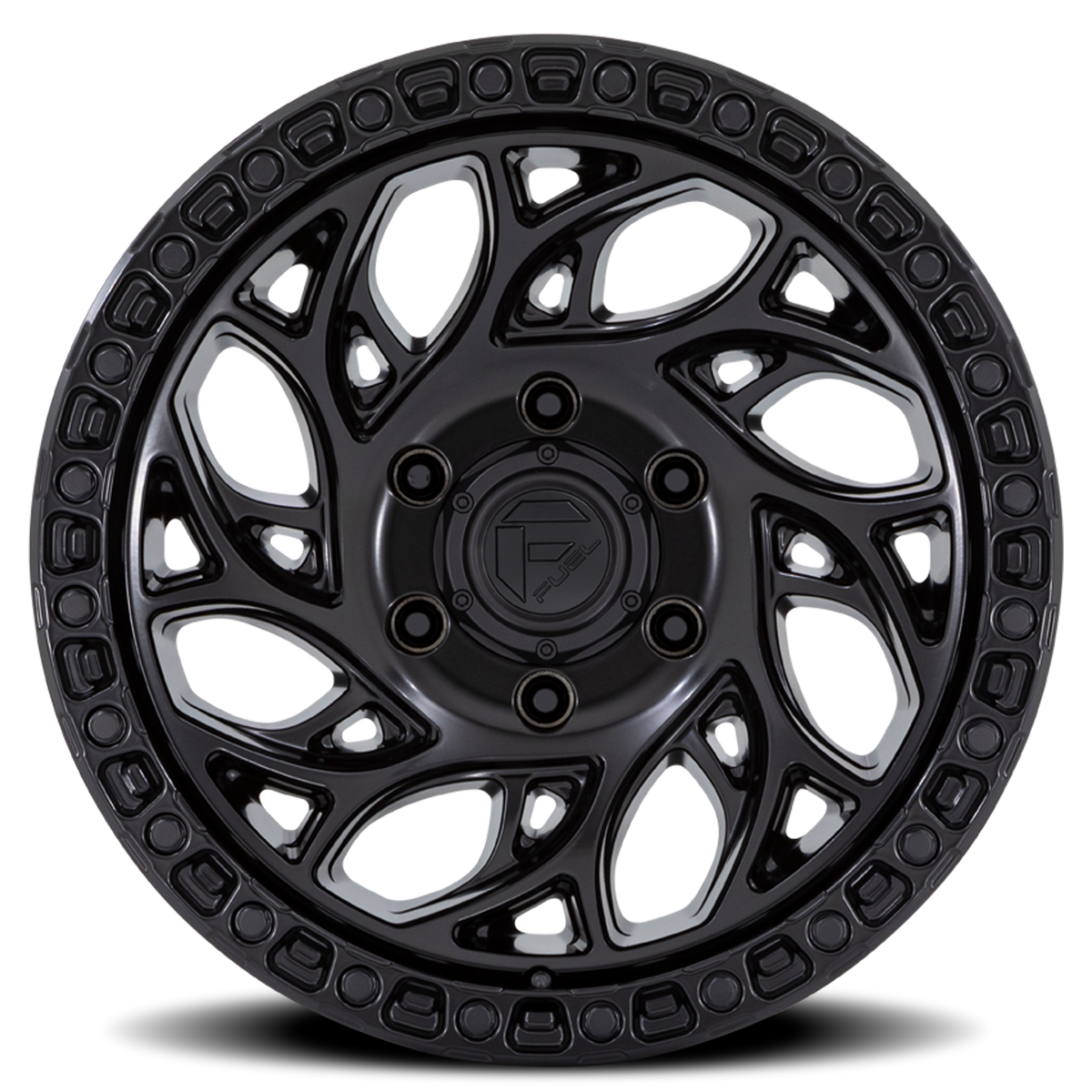 Aluminum Wheels 20X9 Runner OR D852 Blackout Fuel Off Road Wheels