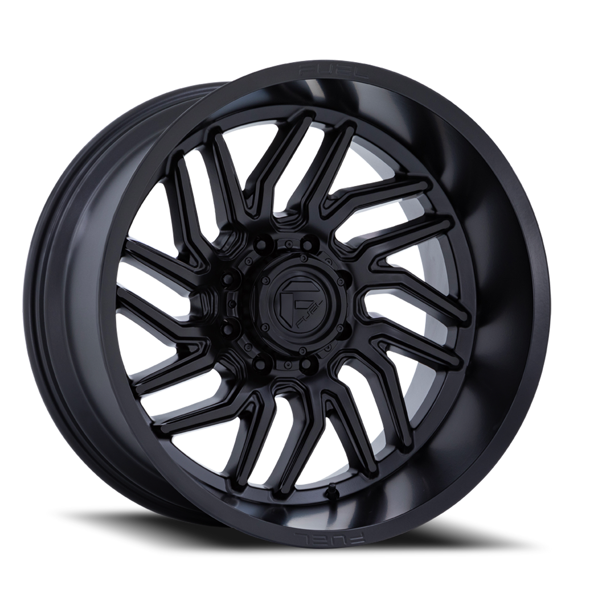 Aluminum Wheels 22X12 Hurricane D864 Blackout Fuel Off Road Wheels