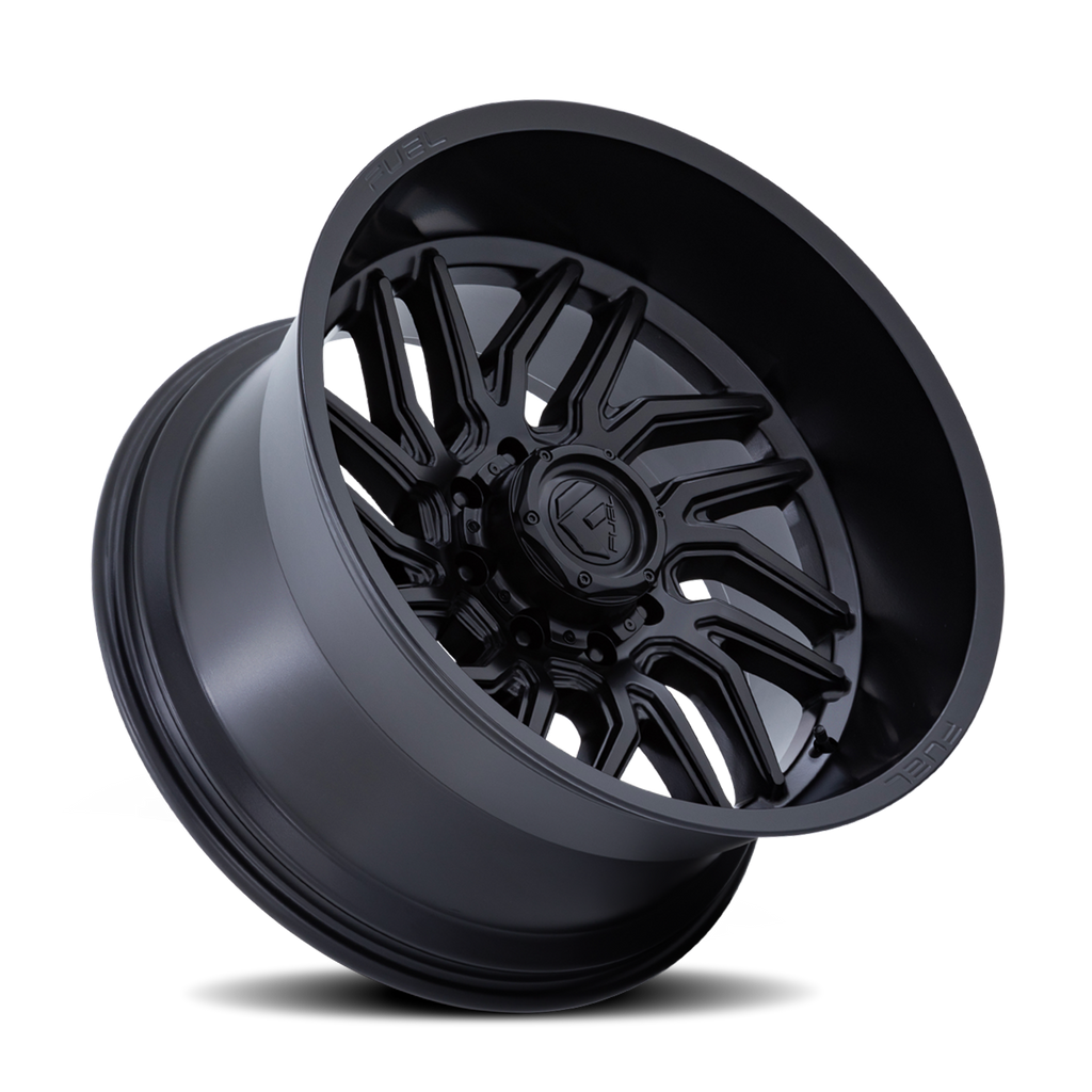 Aluminum Wheels 22X12 Hurricane D864 Blackout Fuel Off Road Wheels