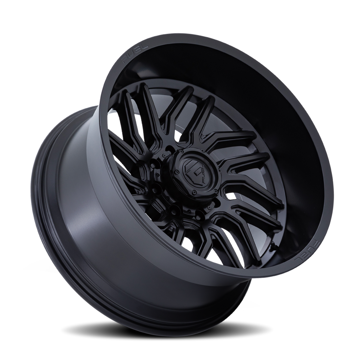 Aluminum Wheels 22X12 Hurricane D864 Blackout Fuel Off Road Wheels