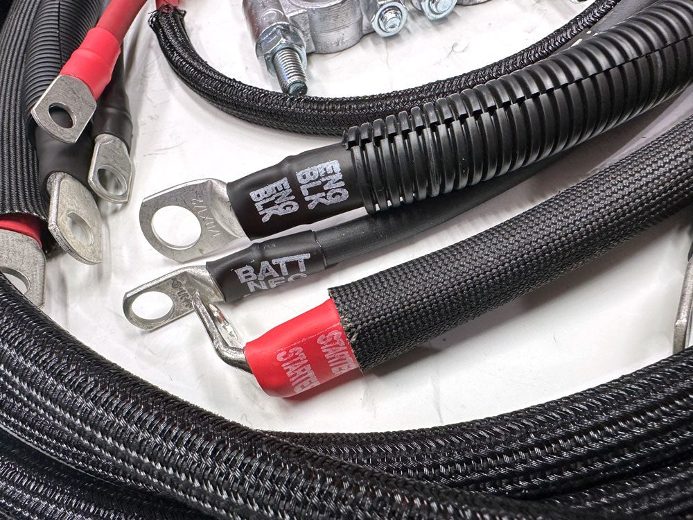 2010-2018 RAM 2500/3500 Cummins Diesel 4th Gen Battery Cable Kit 6.7 Liter 2/0 Gauge Battery Cable Big7Kits