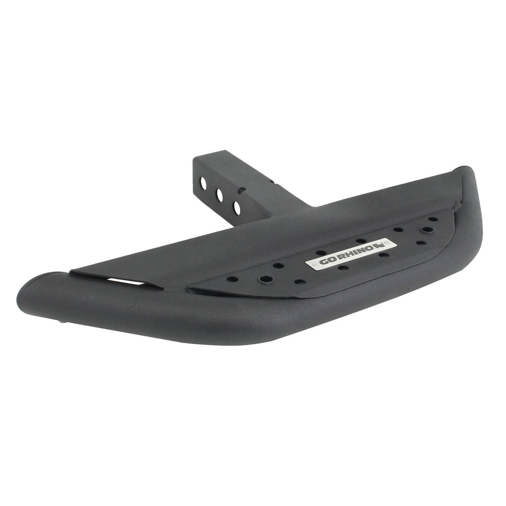 Dominator DSS Hitch Step Textured Black Go Rhino