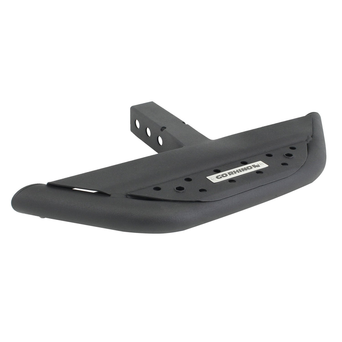 Dominator DSS Hitch Step Textured Black Go Rhino