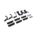 Dominator Xtreme DT Side Steps with Mounting Bracket Kit Textured Black 2022-2026 Toyota Tundra Go Rhino