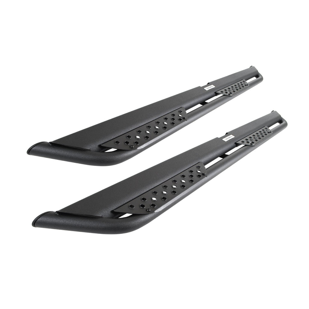Dominator Xtreme DT Steps W/Mounting Bracket Kit Textured Black For 2024-2026 Lexus GX550 2024-2026 Toyota Land Cruiser Go Rhino