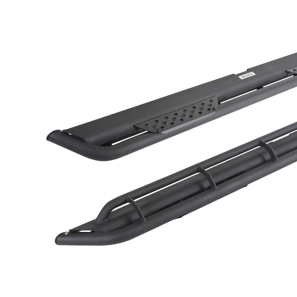Dominator Xtreme DT Steps W/Mounting Bracket Kit Textured Black For 2024-2026 Lexus GX550 2024-2026 Toyota Land Cruiser Go Rhino