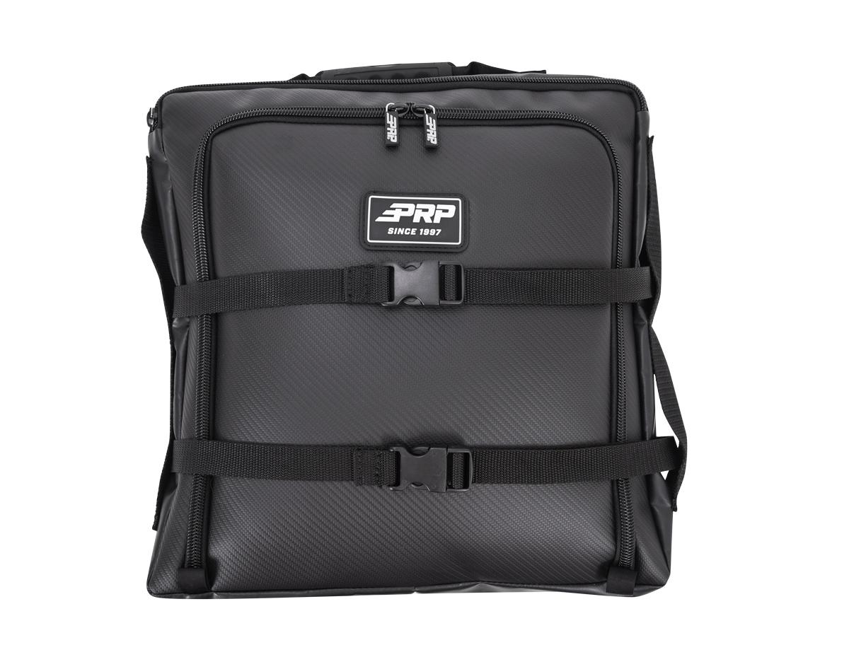Under Seat Bag Black Vinyl Coated Nylon PRP Seats