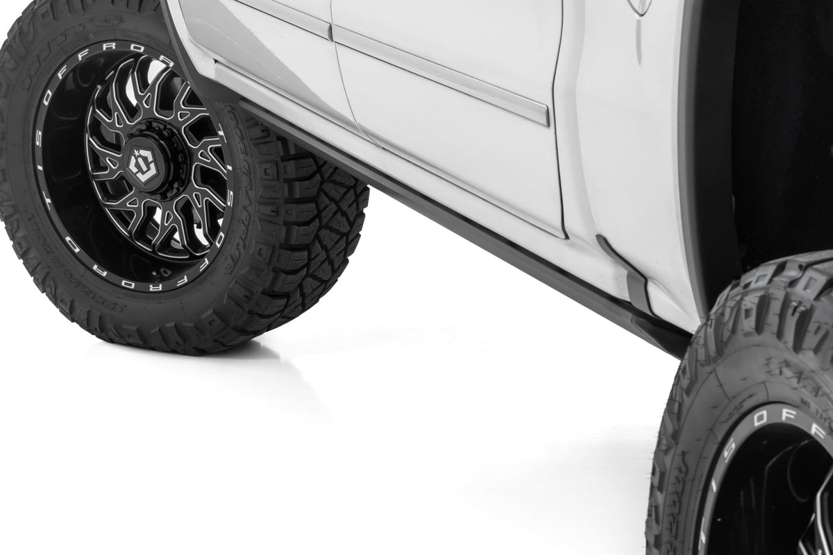 Power Running Boards HT-Series Crew Cab Silverado/Sierra 1500/2500HD/3500HD 2WD/4WD Rough Country