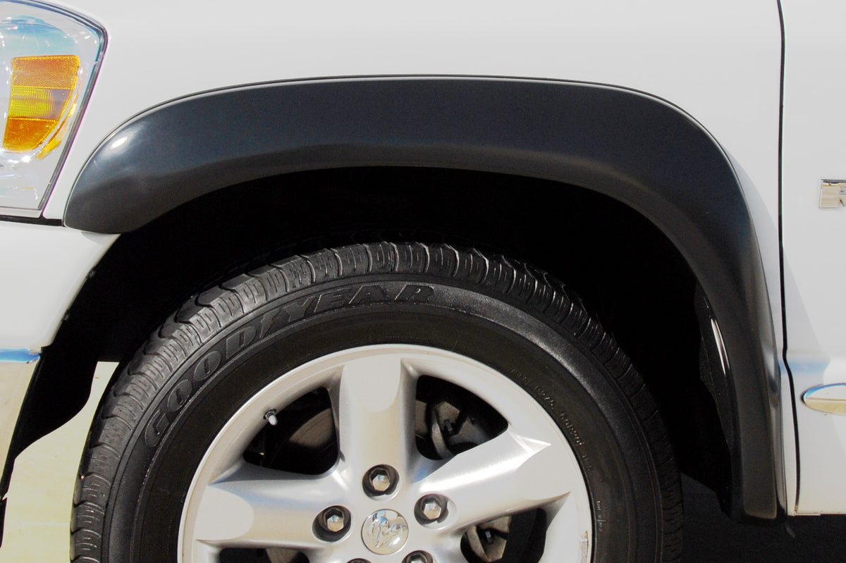 Extra Wide Style Fender Flare Set Front, Smooth, 2-Piece Set 2002-2009 Dodge Ram 1500/2500/3500 Fleetside Lund