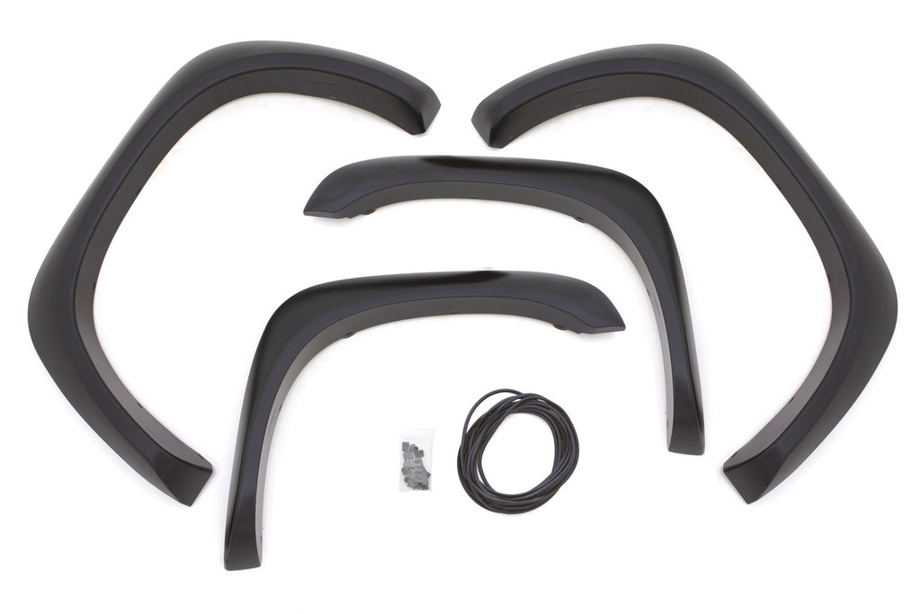 Extra Wide Style Fender Flare Set Front and Rear, Textured, 4-Piece Set 2002-2009 Dodge Ram 1500/2500/3500 Fleetside Lund