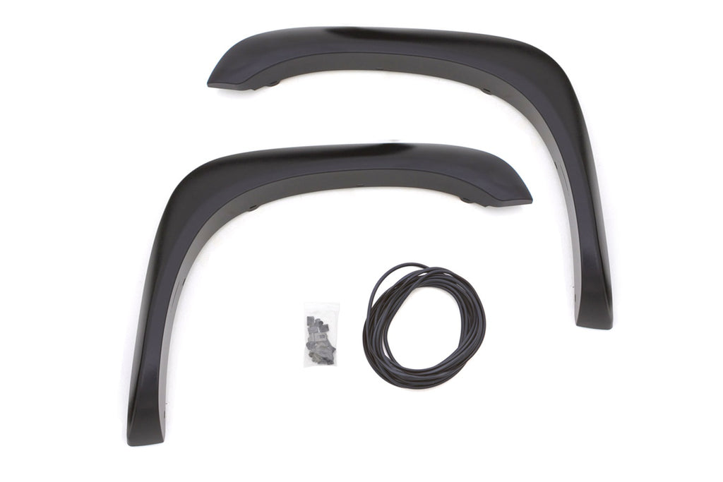 Extra Wide Style Fender Flare Set Front, Textured, 2-Piece Set 2002-2009 Dodge Ram 1500/2500/3500 Fleetside Lund