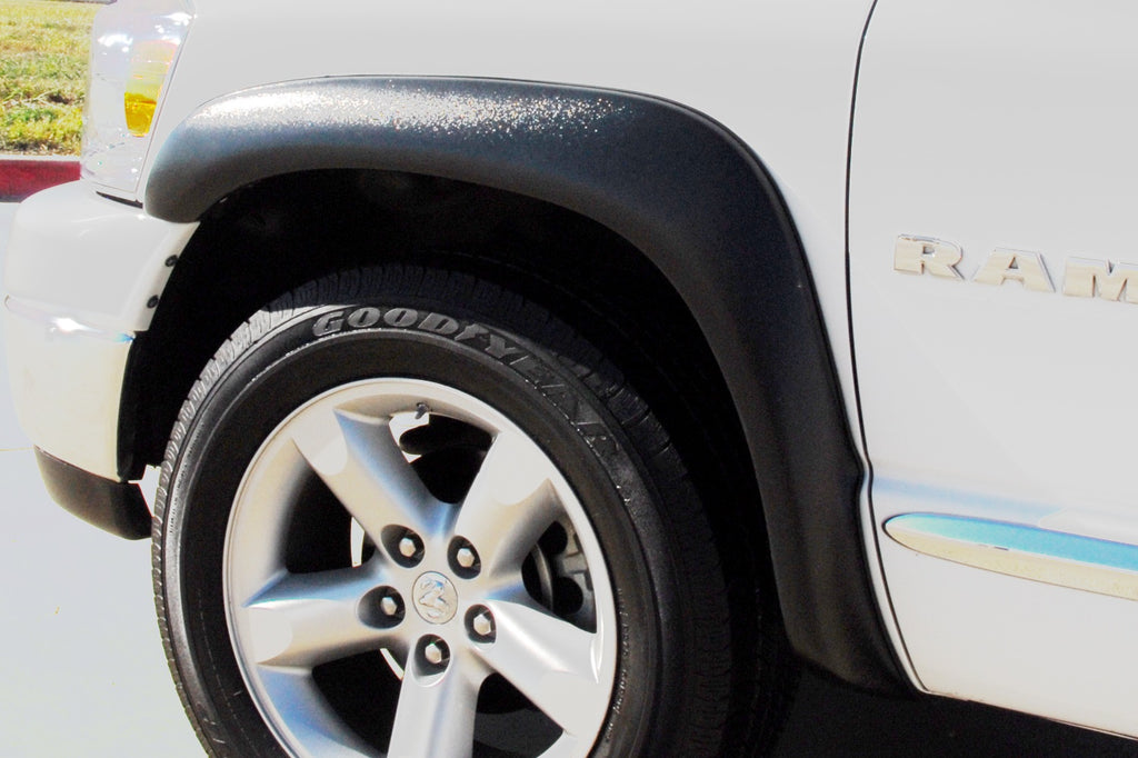 Extra Wide Style Fender Flare Set Front and Rear, Textured, 4-Piece Set 2002-2009 Dodge Ram 1500/2500/3500 Fleetside Lund