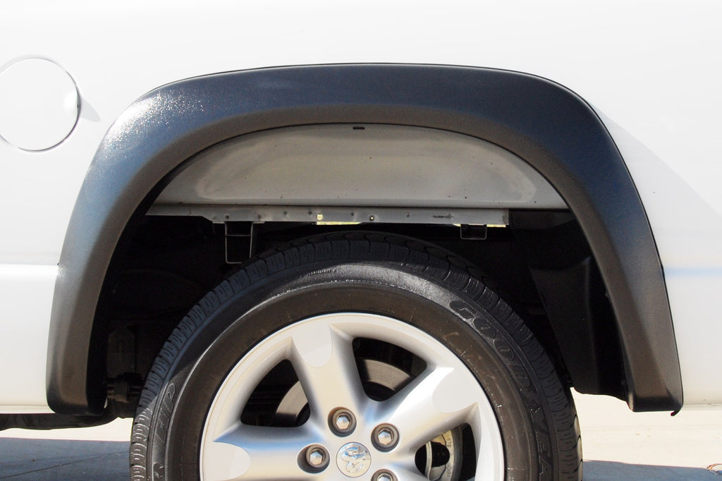 Extra Wide Style Fender Flare Set Front and Rear, Textured, 4-Piece Set 2002-2009 Dodge Ram 1500/2500/3500 Fleetside Lund