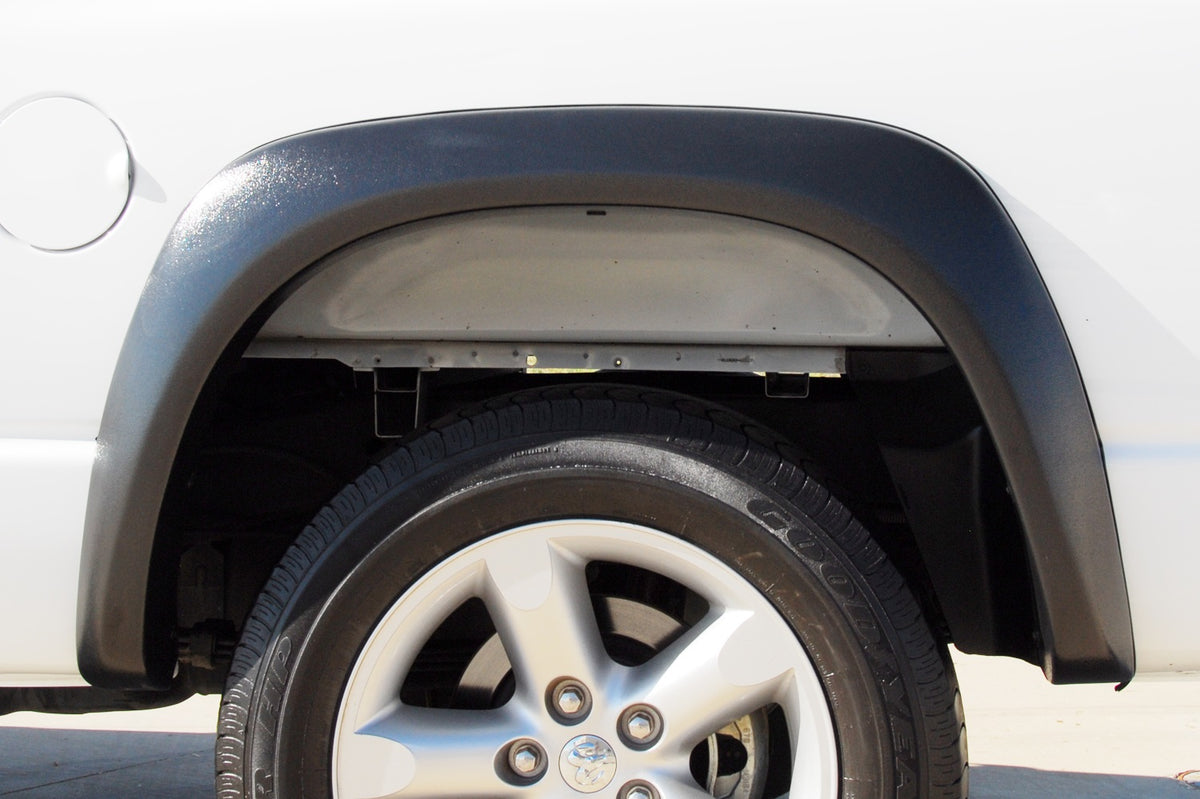 Extra Wide Style Fender Flare Set Front and Rear, Textured, 4-Piece Set 2002-2009 Dodge Ram 1500/2500/3500 Fleetside Lund