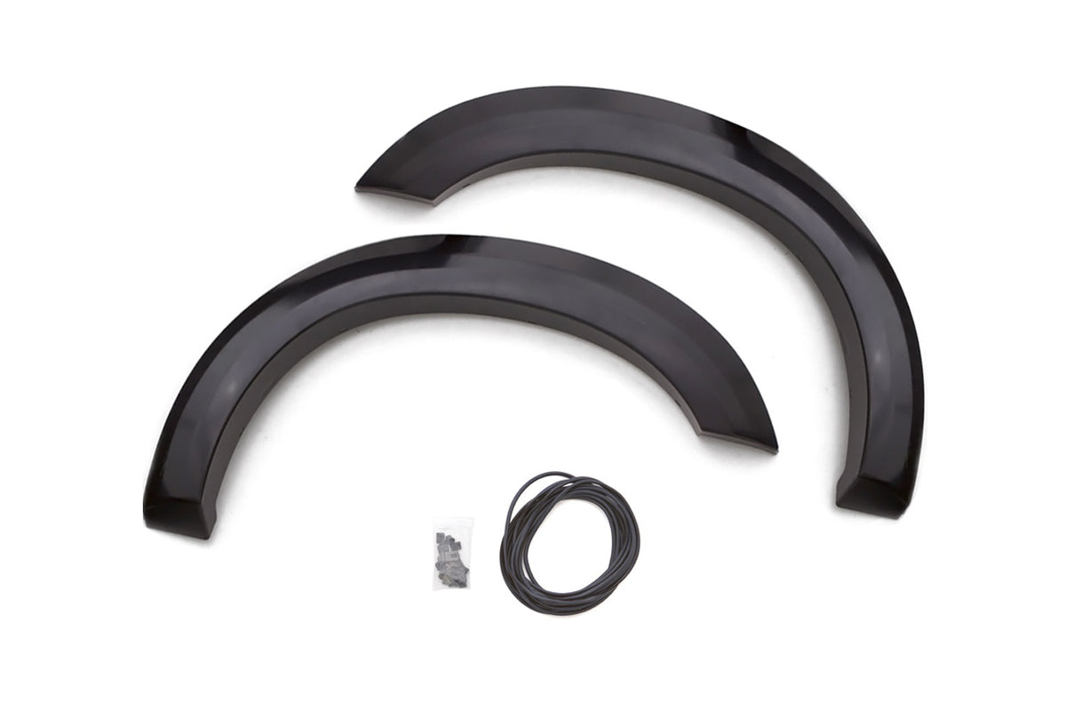 Extra Wide Style Fender Flare Set Front, Smooth, 2-Piece Set 1999-2007 Ford F-250/F-350 Super Duty Fleetside Lund