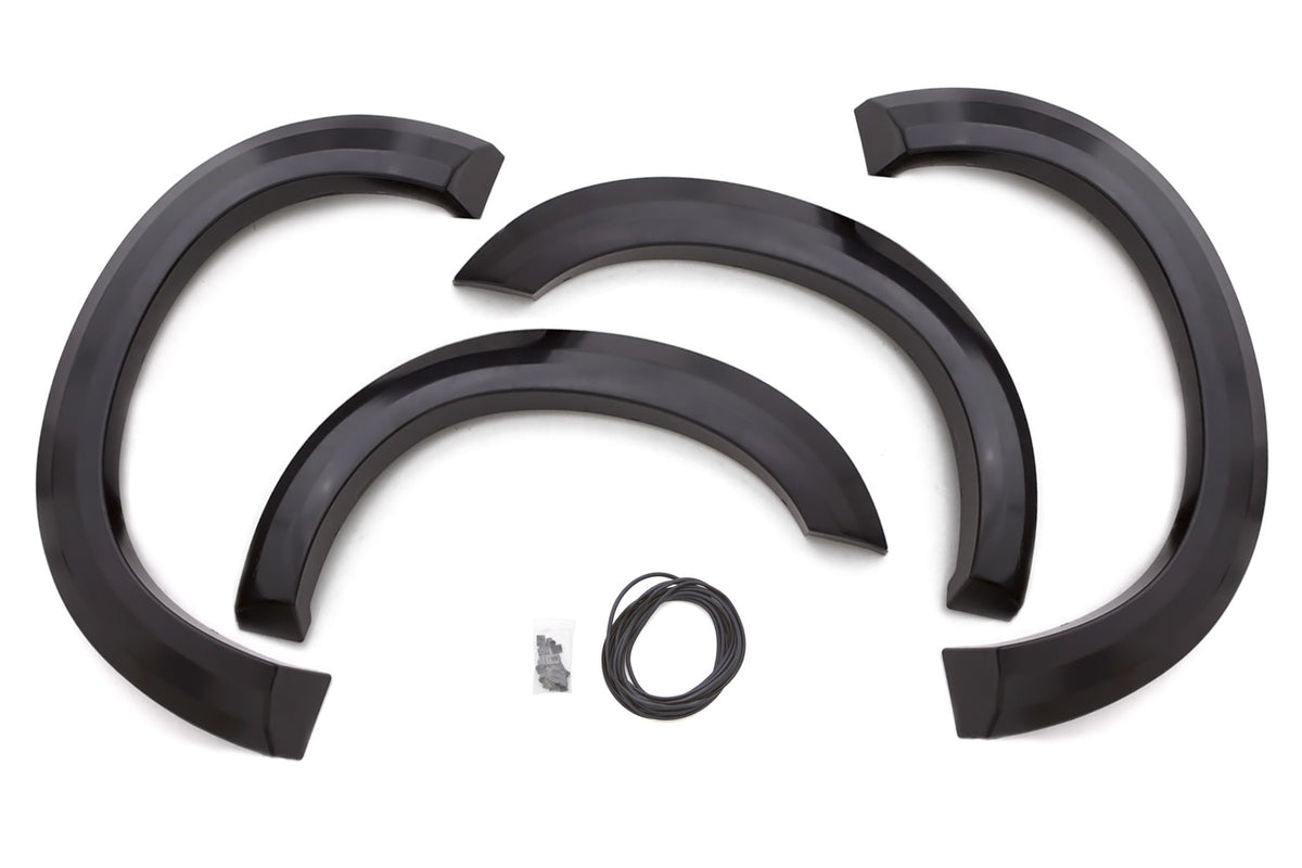 Extra Wide Style Fender Flare Set Front and Rear, Textured, 4-Piece Set 1999-2007 Ford F-250/F-350 Super Duty Fleetside Lund