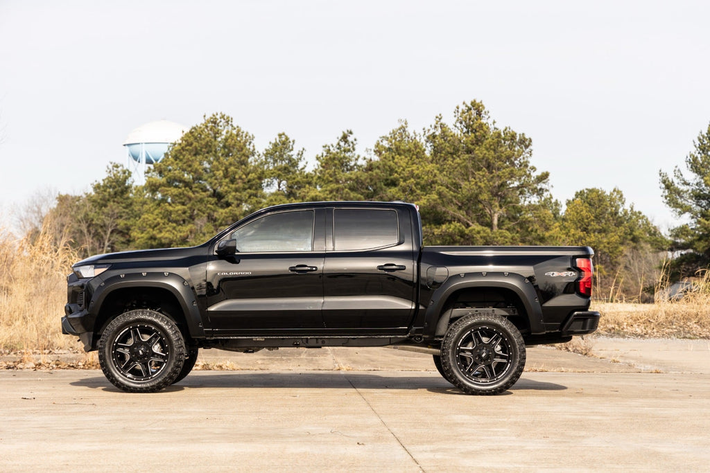 Pocket Fender Flares GXD Sterling Grey Metallic Chevy Colorado (23-26) Rough Country