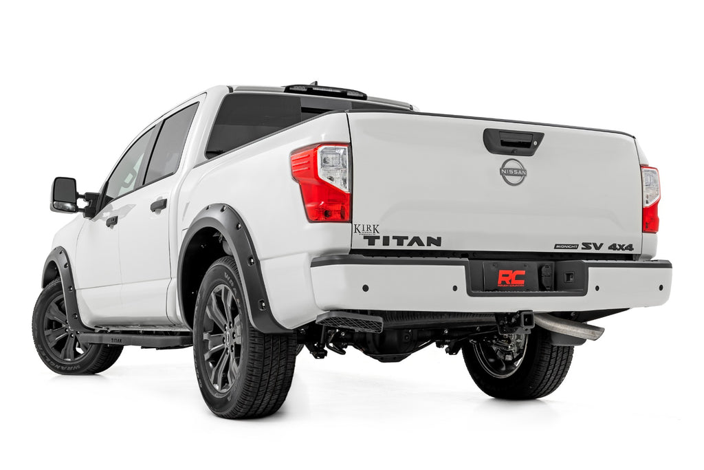 Pocket Fender Flares Nissan Titan 2WD/4WD (2017-2024) Rough Country