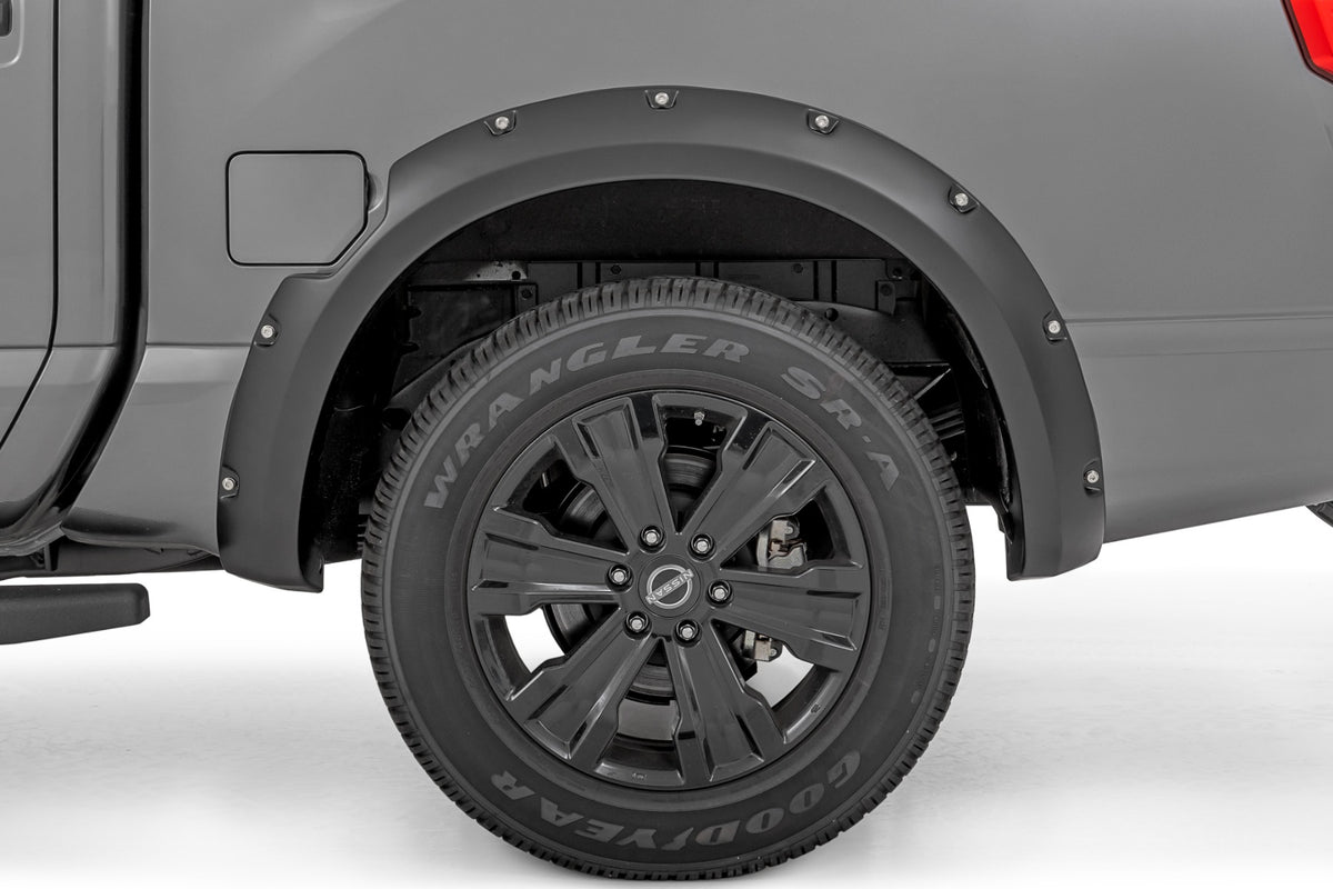 Pocket Fender Flares Nissan Titan 2WD/4WD (2017-2024) Rough Country