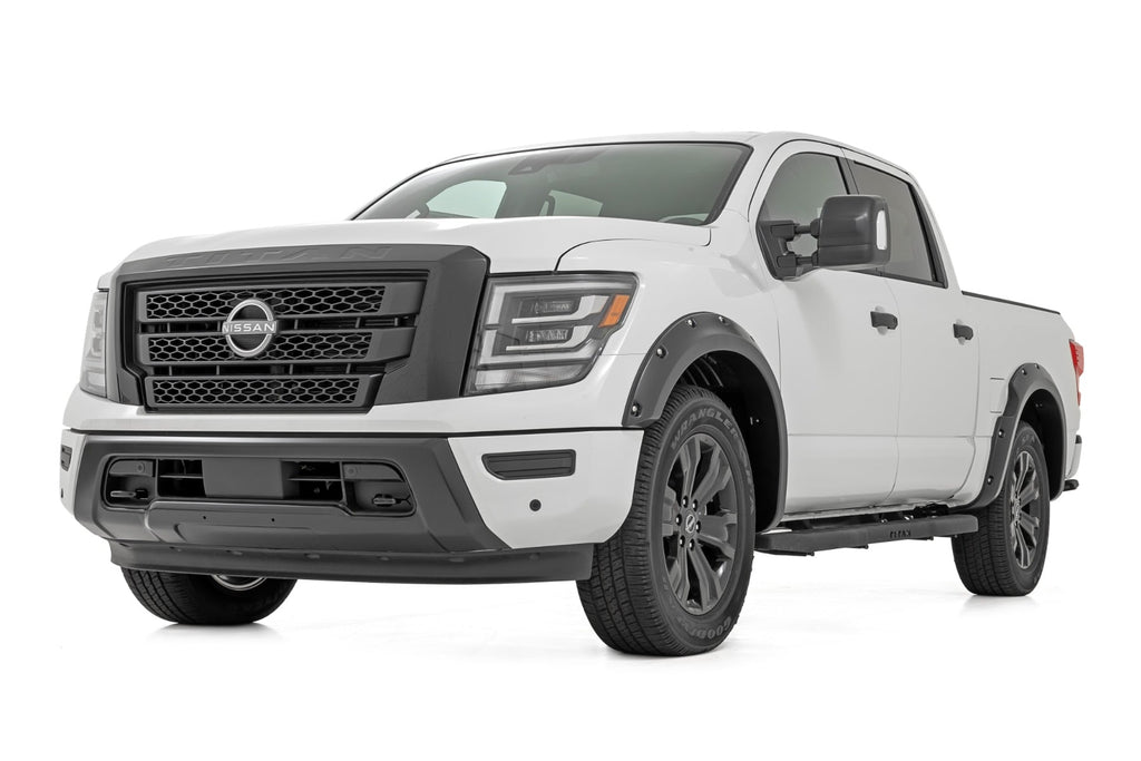 Pocket Fender Flares Crew Cab Nissan Titan 2WD/4WD (2017-2024) Rough Country