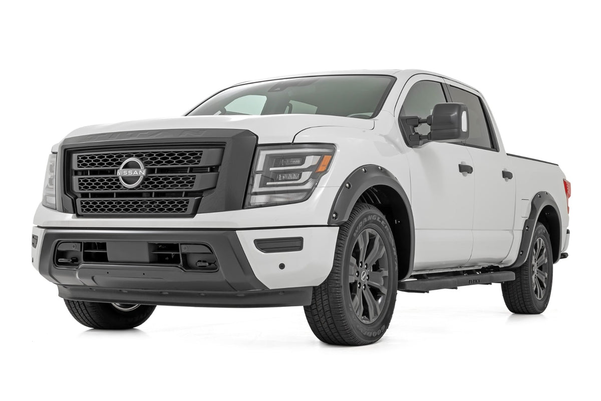 Pocket Fender Flares Crew Cab Nissan Titan 2WD/4WD (2017-2024) Rough Country