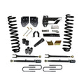 Lift Kit 6 Inch Lift Class II 4-Link System 17-19 Ford F-250 Super Duty Includes Front Coil Springs Track Bar/Radius Arm/Steering Stabilizer Relocation Brackets Rear Lift Blocks/U-Bolts Skyjacker