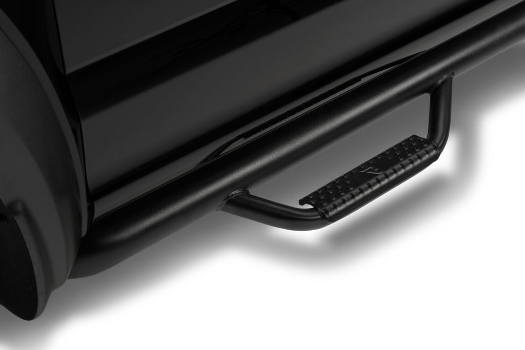 Nerf Step Bar Cab Length (2 Steps per Side) 2017-2026 Ford F-250/F-350 SuperCab Textured Black NFab