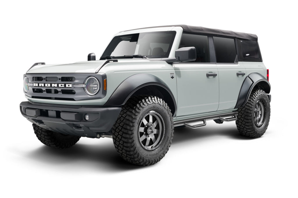 Nerf Step Bar Cab Length (2 Steps per Side) 21-25 Ford Bronco 4 Dr NFab