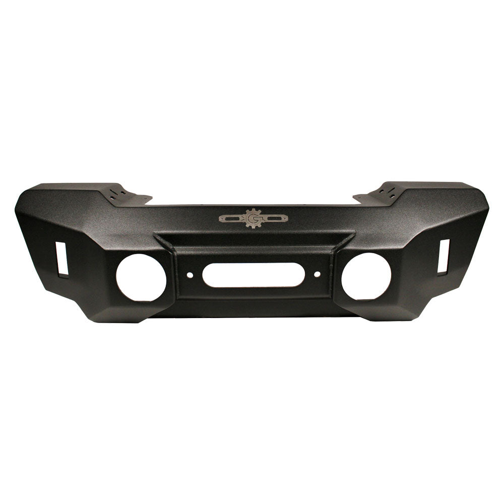 Appalachian Steel Stubby Front Bumper With Winch Plate Wrangler JL and Gladiator JT Rock Slide Engineering
