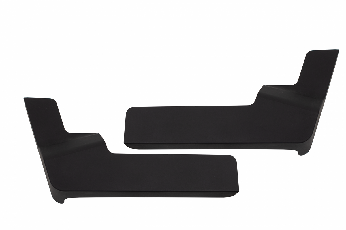 Jeep JL Quarter Panel Chip Guards For 18-Pres Wrangler JL 2/4 Door Black Fishbone Offroad