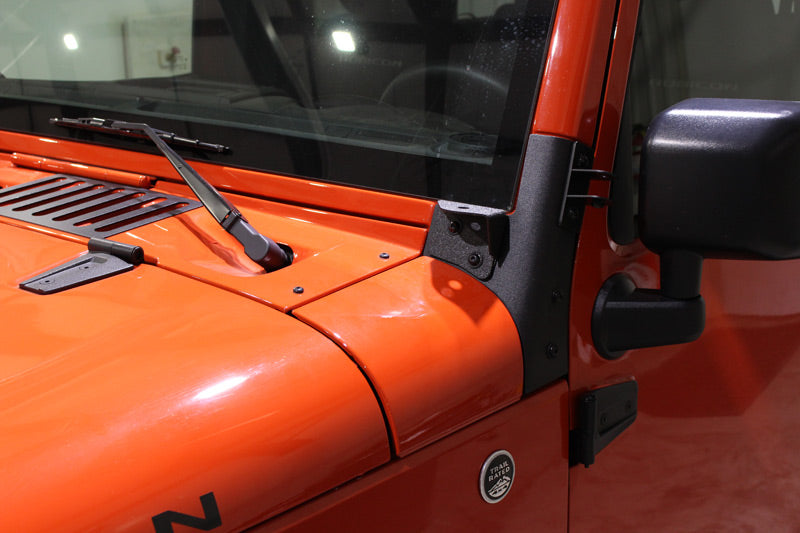 Jeep JK Windshield Light Bracket 07-17 Wrangler JK Fishbone Offroad