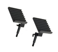 Jeep JK Foot Peg 07-17 Wrangler JK Set Black Fishbone Offroad