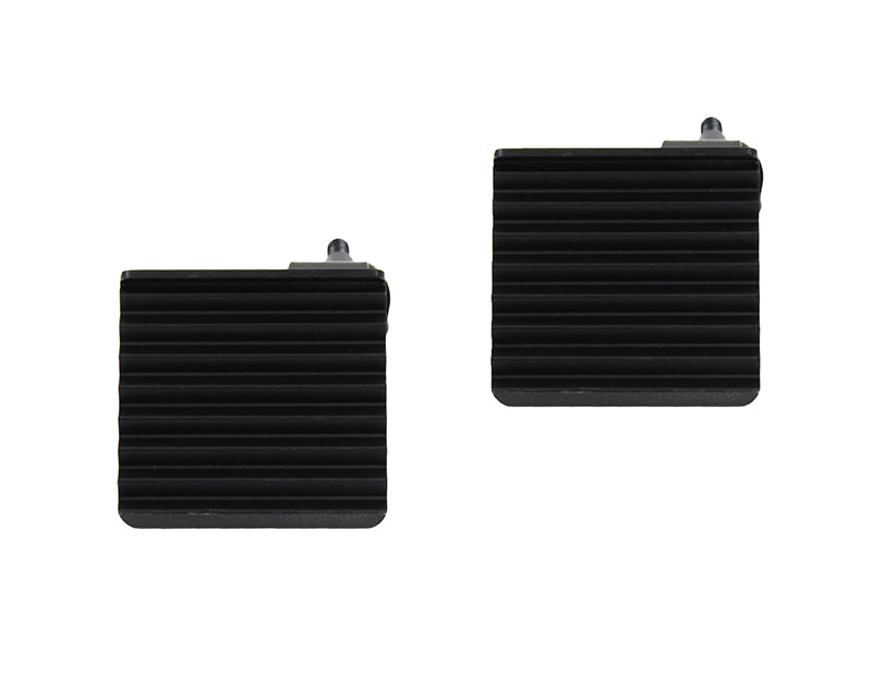 Jeep JK Foot Peg 07-17 Wrangler JK Set Black Fishbone Offroad