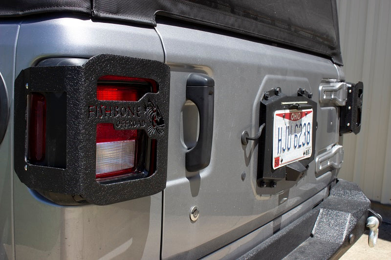 Jeep JL Tail Light Guards For 18-Pres Wrangler JL Fishbone Offroad