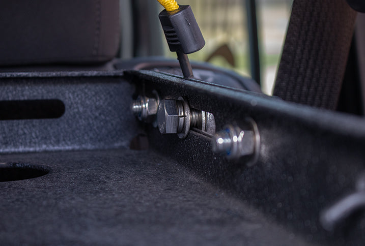 Jeep Storage/Bed Rack Tie Down Kit Stainless Steel Fishbone
