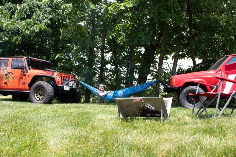 Portable Fire Pit Fishbone Offroad
