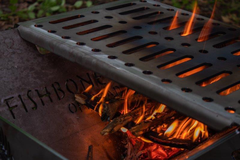 Portable Fire Pit Fishbone Offroad