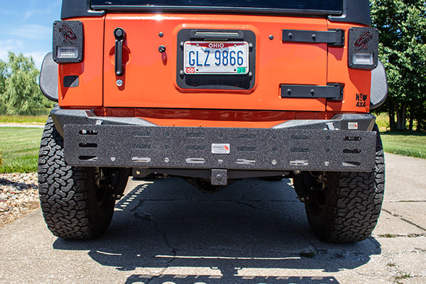2 Inch Hitch Cargo Basket Fishbone Offroad
