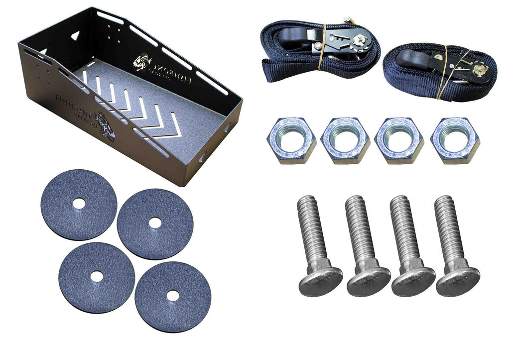Bed Mounted Spare Tire Mount Fishbone Offroad