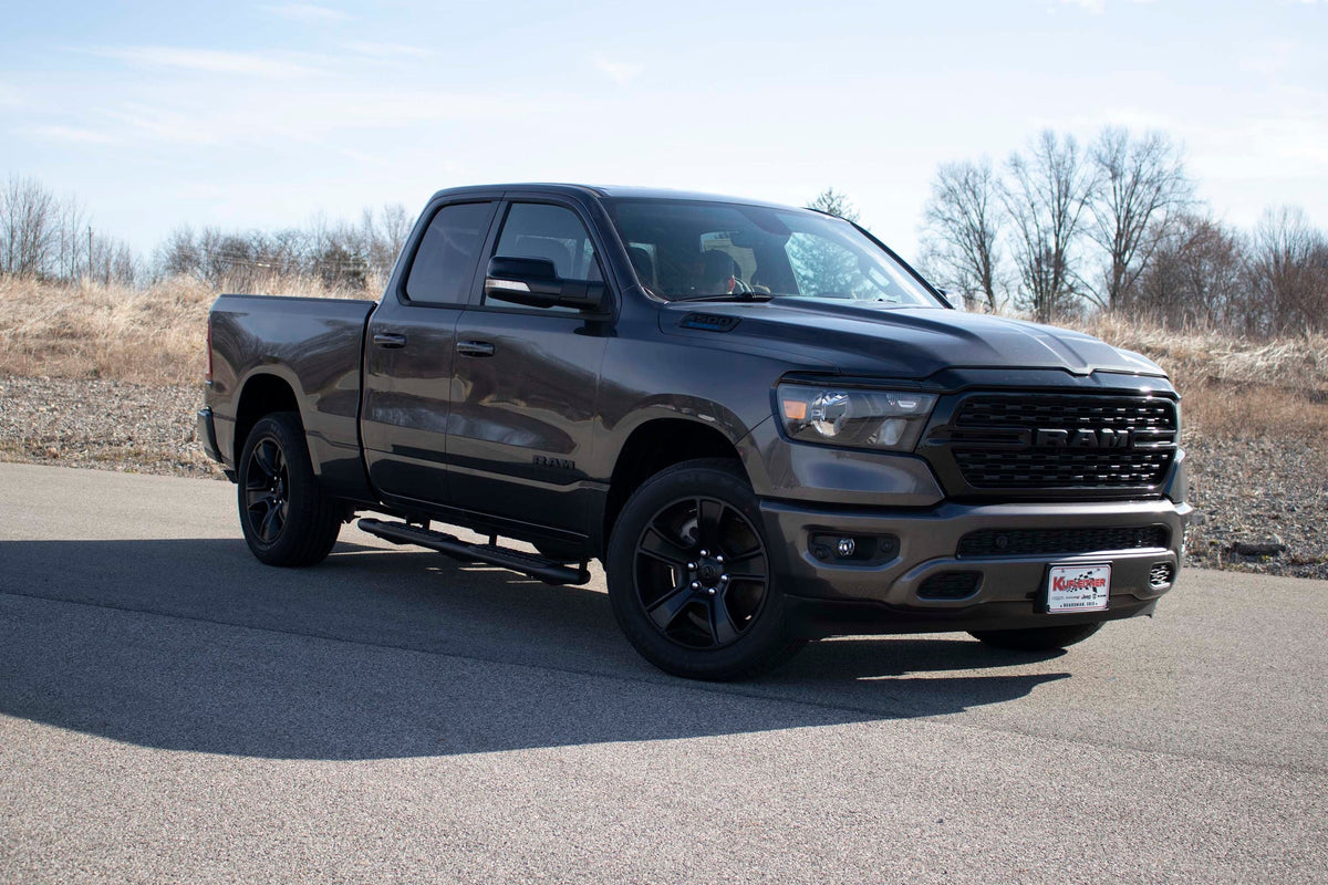 19-Current Ram 1500 Quad Cab 5 Inch Oval Side Steps Fishbone Offroad