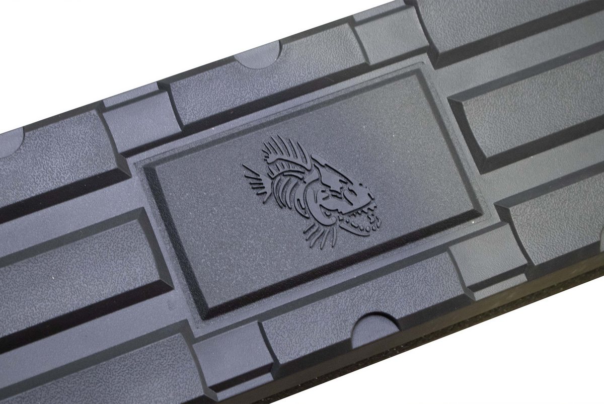 07-18 Silverado 1500/2500/3500 Double Cab Cab 5 Inch Oval Side Steps Fishbone Offroad