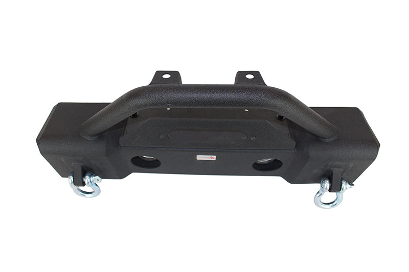 Jeep JK Stubby Bumper W/Tube Guard 07-17 Wranger JK Black Texured Powercoated Fishbone Offroad