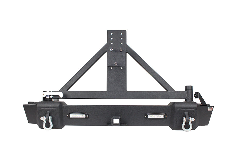 Jeep JK Rear Bumper With Tire Carrier 07-18 Wrangler JK Fishbone Offroad